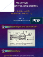 Sistem Kontrol Dan Otomasi Presentasi _ High Speed Proportional Selenoid Valve