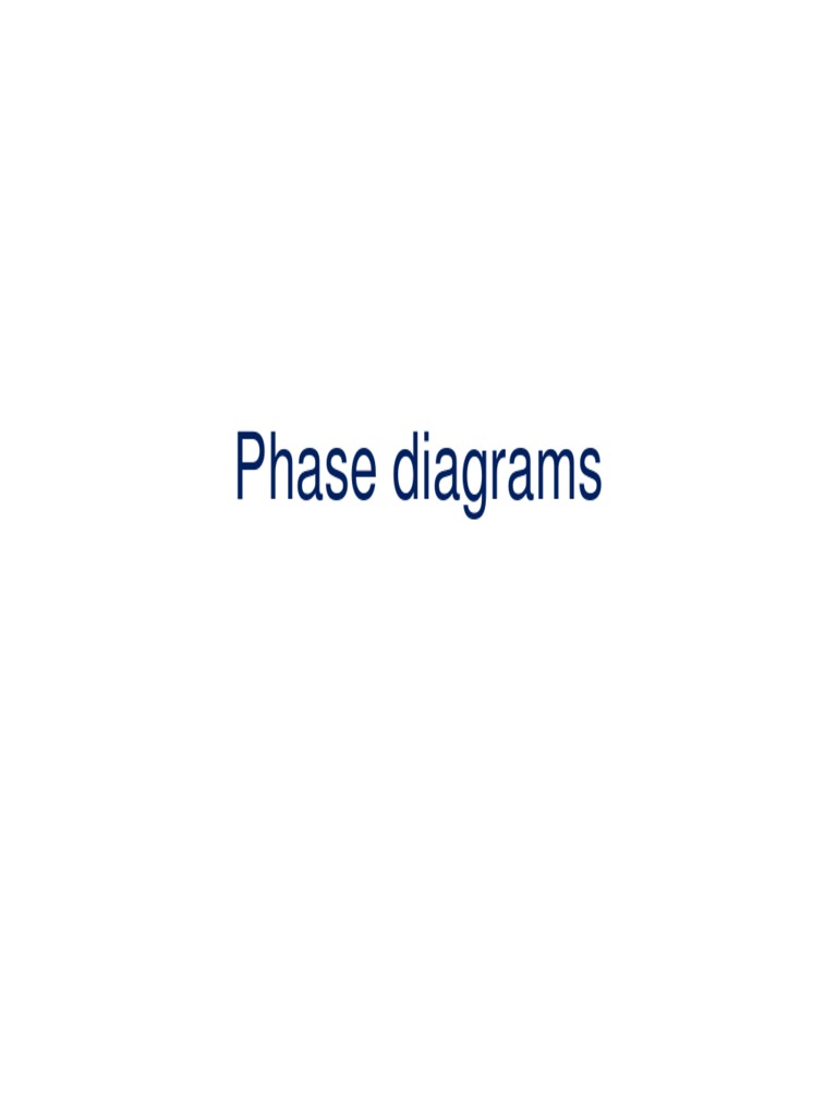 9 - Phase Diagrams | PDF | Phase (Matter) | Phase Diagram