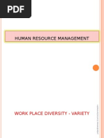 Work Force Diversity