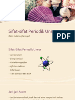 Sifat-Sifat Periodik Unsur