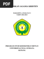 Download PENDIDIKAN AGAMA KRISTENdocx by Maryo Neno SN188305566 doc pdf