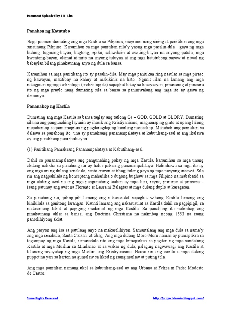 Filipino Compilation | PDF