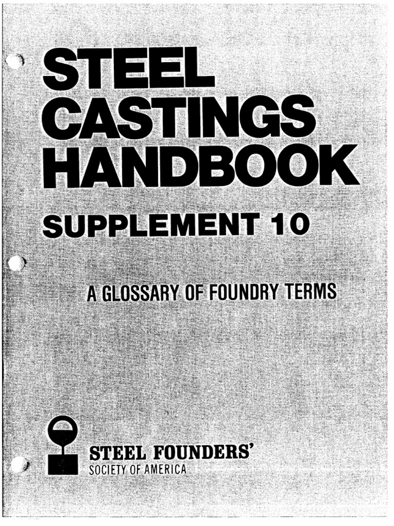 Steel Castings Handbook PDF | PDF