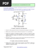 Exercices Amplificateur Dephaseur a Transistors