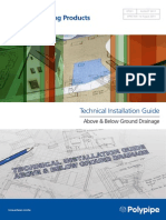 Technical Installation Guide Above Below Ground Drainage