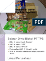 PKIPP Di Divisi Biskuit