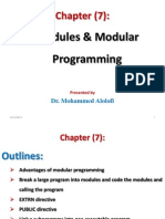 Modules & Modular Programming: Chapter