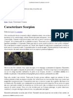 Caracterizare Scorpion - Fac Depresie