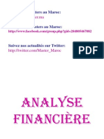 Cours Master Analyse Financiere