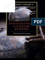 The Institutionalization of post colonial studies