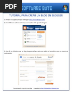 Download Tutorial Para Crear Un Blog by softwarebyte SN18836489 doc pdf