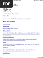 Download Free Classifieds in India Classified Ads in India Online Classified Advertising- OLX DOT COM by Venkatrao Garigipati SN188372303 doc pdf