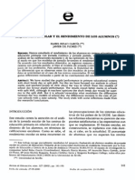 Rendimiento Escolar y Jornadas Continua o Partida