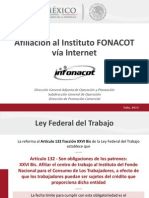 Portal Afiliacion INFONACOT