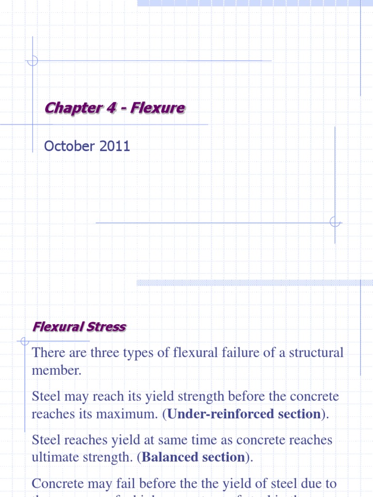 Flexure Design.ppt Strength Of Materials Bending
