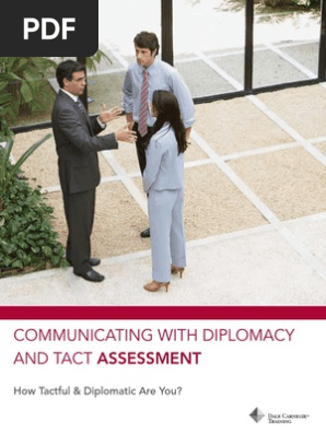 Communicate With Diplomacy And Tact Communication Cognitive