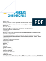 Interesados Enviar Su CV en Formato Word o PDF Con Expectativa Economica y FOTOGRAFIA