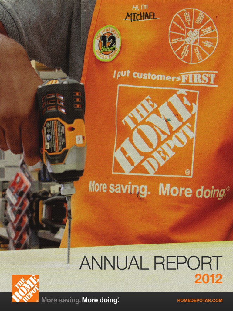2012 Home Depot Annual Report Form 10 K Business Free 30day Trial Scribd