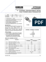 STP6NA80 Stp6Na80Fi: N - Channel Enhancement Mode Fast Power Mos Transistor