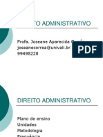 Unidade I - Direito Administrativo