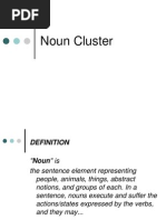 Noun Cluster