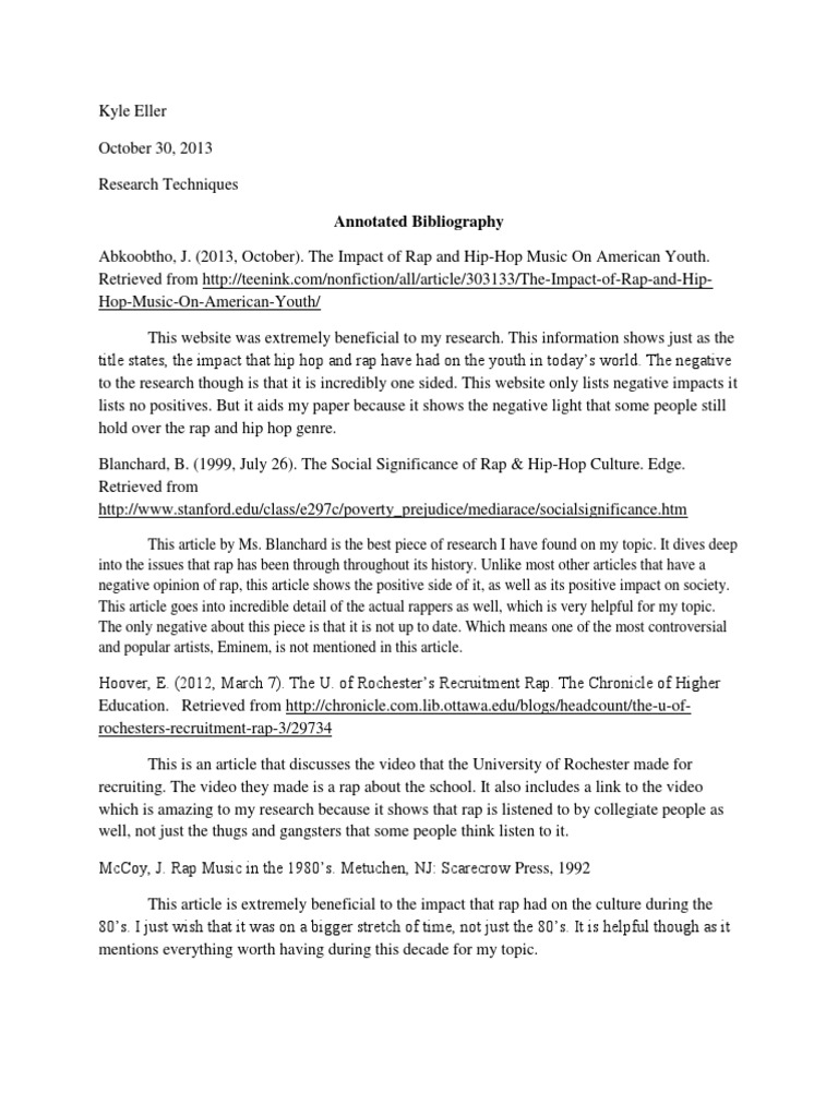 Annotated bibliography mla format image