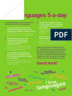 d041 Languages 5-A-day Graphic a5