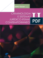 Criminologia e Sistemas Jur¡dico-Penais Contemporƒneos - Volume II - Ruth Maria Chitt¢ Gauer