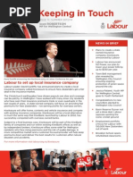 Keeping in Touch: Summer 2013/14