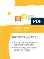 Rhyme Time PresentationIBURNS07