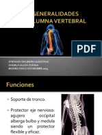 Generalidades Columna Vertebral