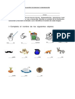 Prueba de Lenguaje Z J B Ce-Ci Examen