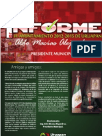Primer Informe de Gobierno - Ing. Aldo Macías Alejandres