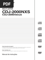 Cdj-2000nxs Operating Manual - Por