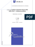 Numerical analysis of junctions between thin shell2.pdf