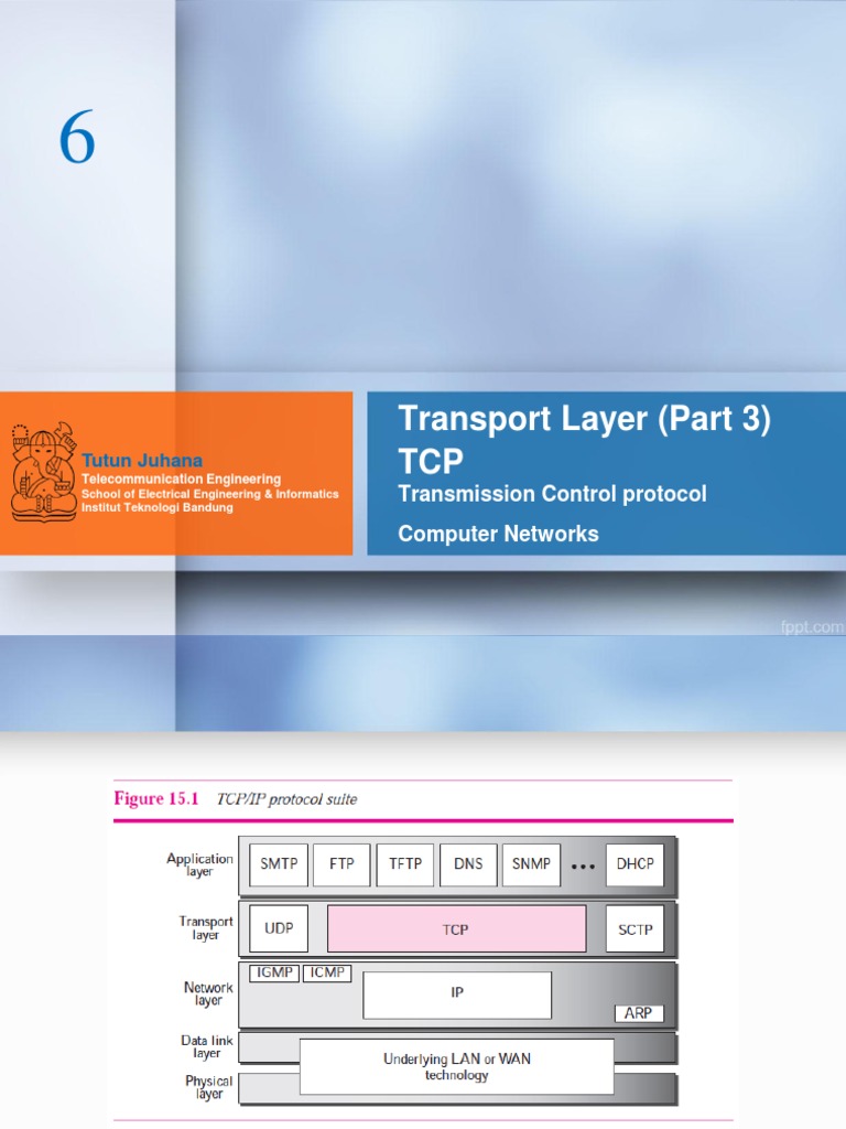 6-2 Transport Layer (TCP) | PDF | Transmission Control Protocol ...
