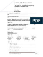 Microsoft Word - P4 Distance Between Screen & Size of Shadow