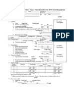 Form 6-2 Operational Checklist: PDD Pump