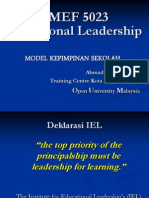 HMEF5023 (7-8) Educational Leadership