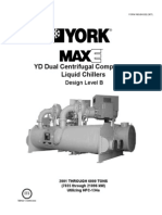 YD Dual Centrifugal Compressor Liquid Chillers: Design Level B