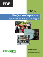 Download ExeQserve in-House Training Catalogue 2014 2 by Edwin Ebreo SN188518083 doc pdf