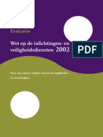 Rapport Commissie-Dessens Evaluatie Wiv 2002