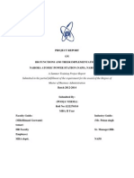 A Summer Training Project Report Submitted in The Partial Fulfillment of The Requirement For The Award of The Degree of Master of Business Administration