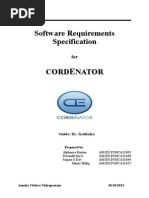 Software Requirements Specification: Guide: Dr. Jyothisha