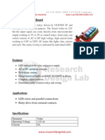 4 Relay Interfacing Board Isolated