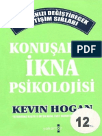 Kevin Hogan Konusarak Ikna Psikolojisi