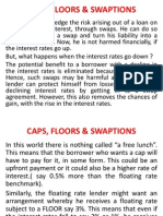 Five-Caps, Floors & Swaptions 8