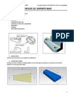 Solidworks Ejercicio Soporte-Base