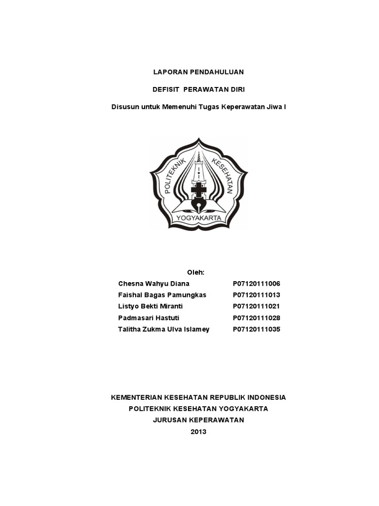 Defisit Perawatan Diri