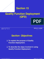 Section 15 Quality Function Deployment (QFD) : Neville - Clarke